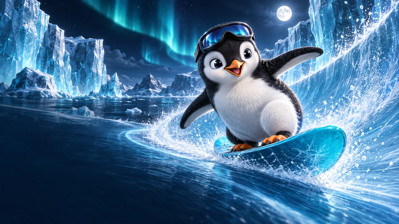 Pinguim Surf